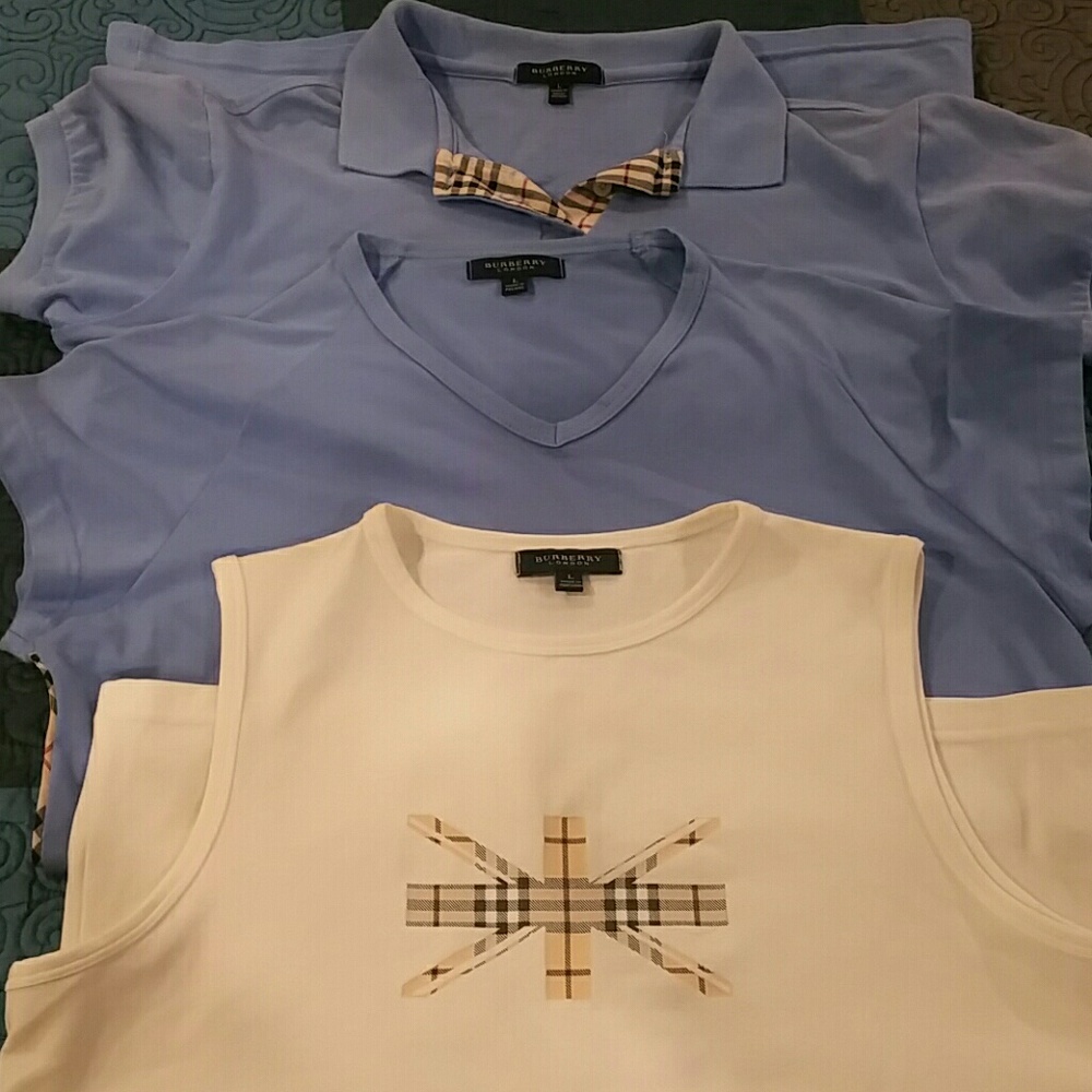 3 Burberry Shirts - Picture 4 of 5